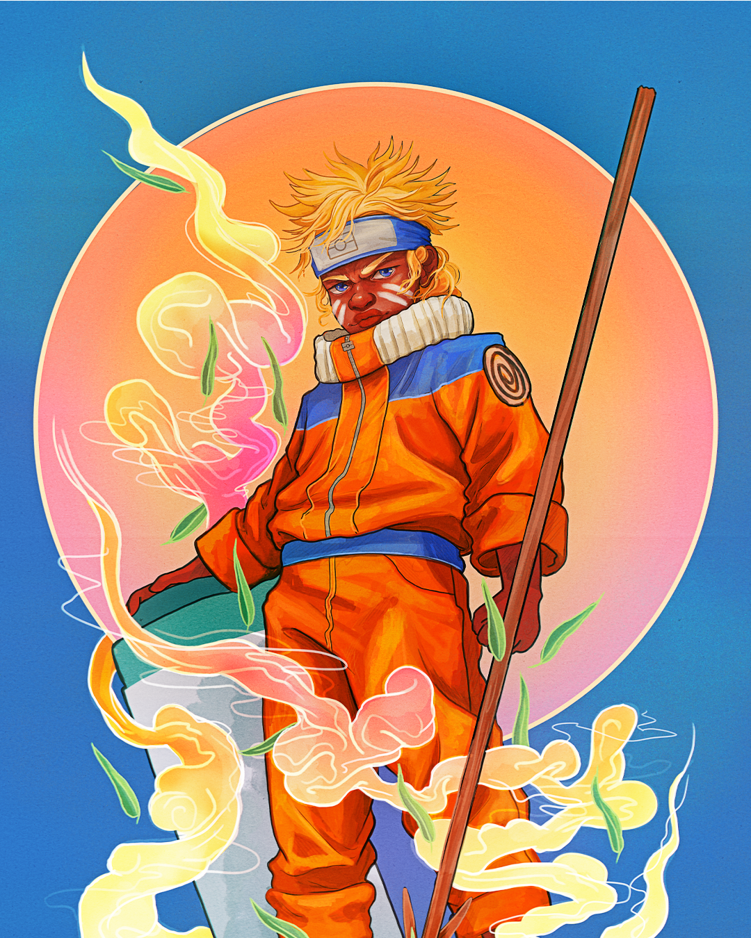 Naruto Believe it! | Hahnemühle German Etching Print