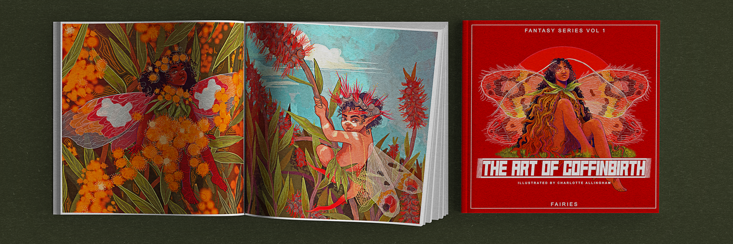 ART OF COFFINBIRTH | FARIES VOL 1 | SOFT COVER