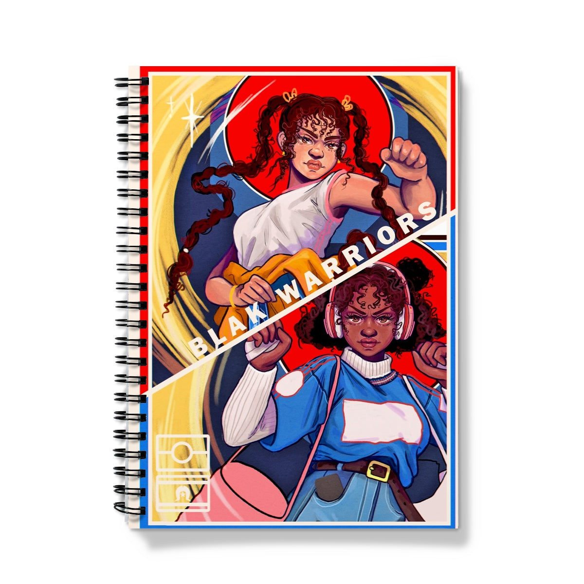 Blak Warriors  Notebook