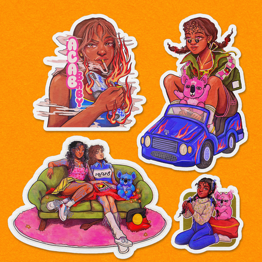 Blak gurlz | Sticker Pack