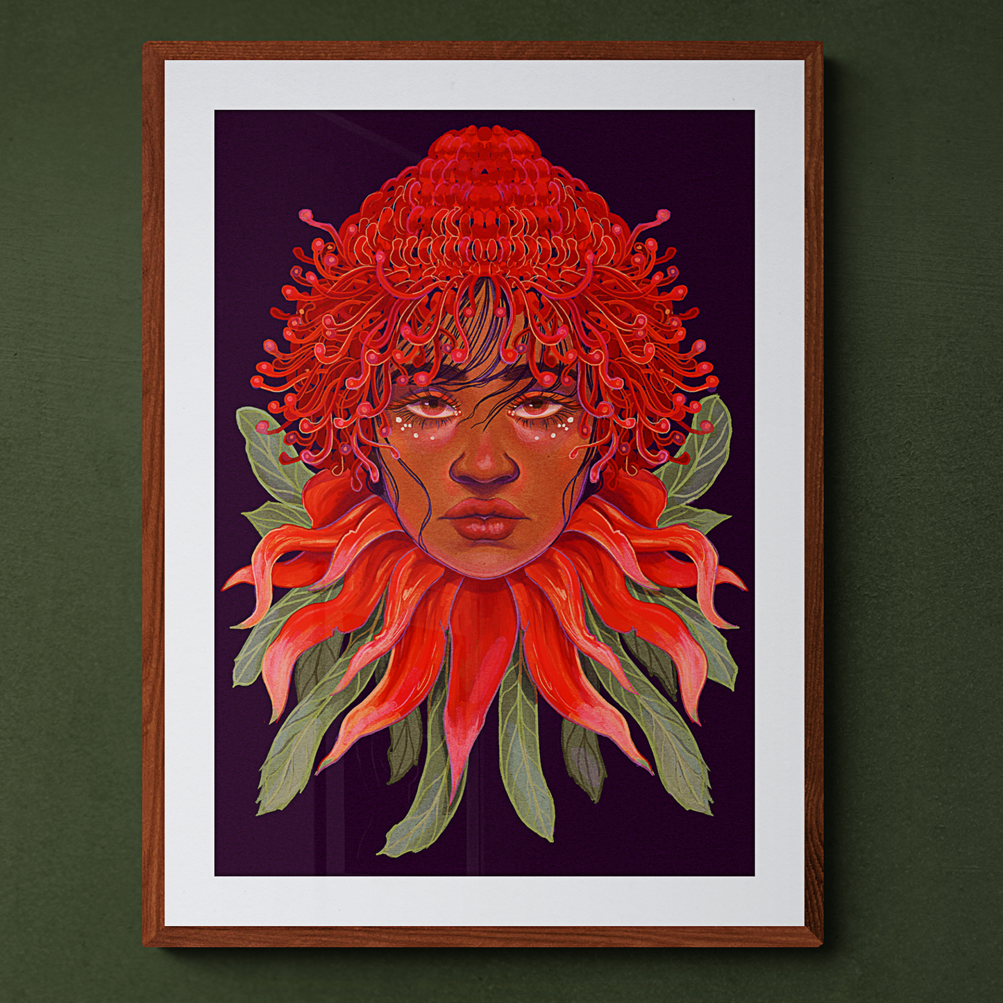 The Spirit of the Waratah | Hahnemühle German Etching Print