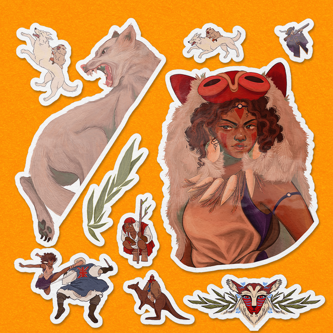 mononoke  | Sticker Pack